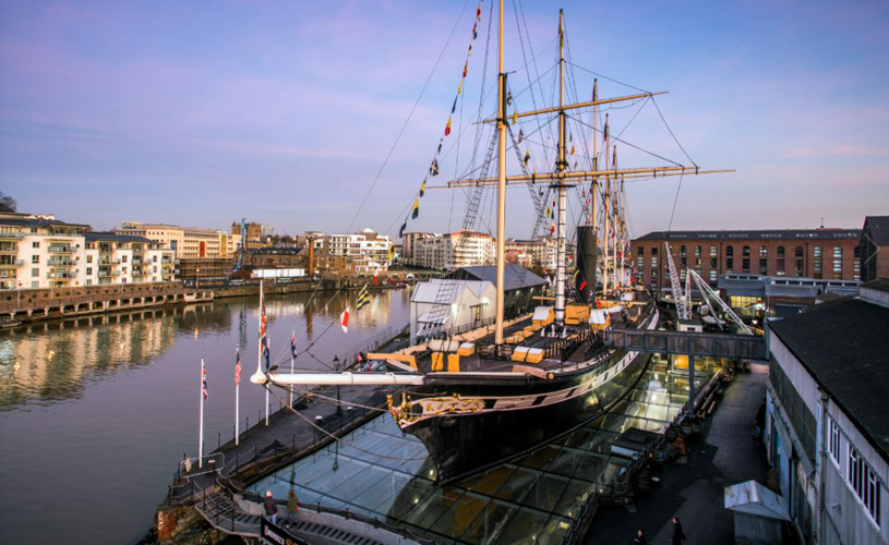 SS Great Britain on Bristol harbour